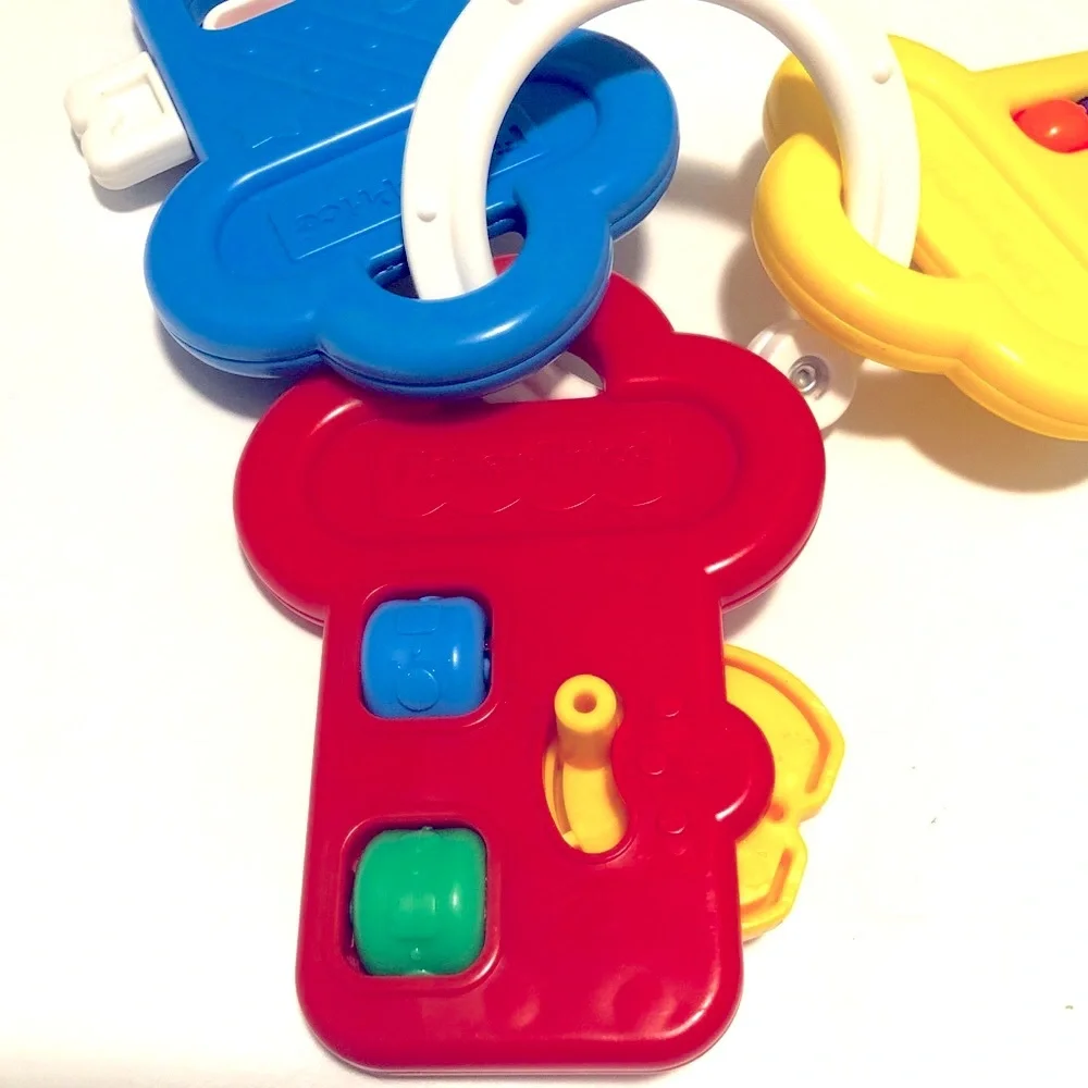 Vintage Fisher-Price Bright Learning Activity Keys